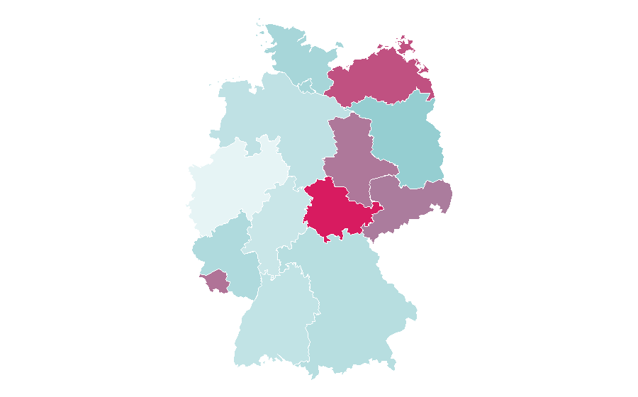 Affinity by region — Freestyle Motocross, Germany
