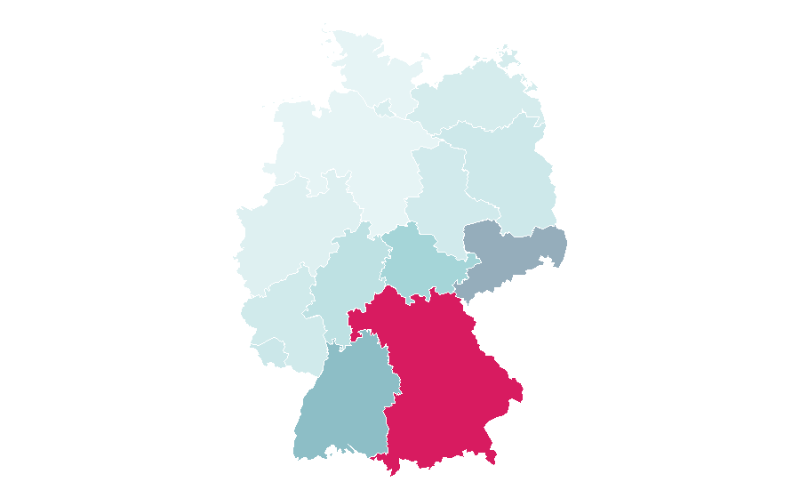 Affinité par région — Freestyle skiing, Allemagne