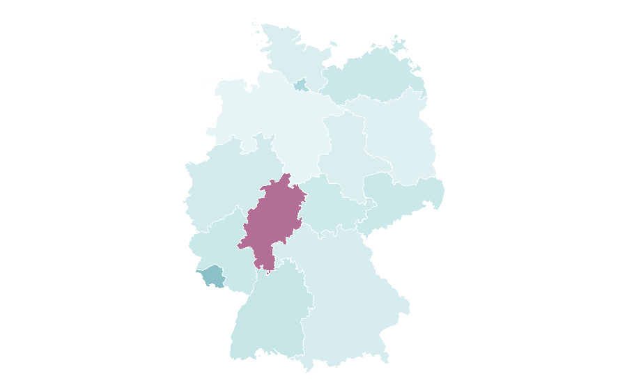 Affinity by region — French Resistance, Germany