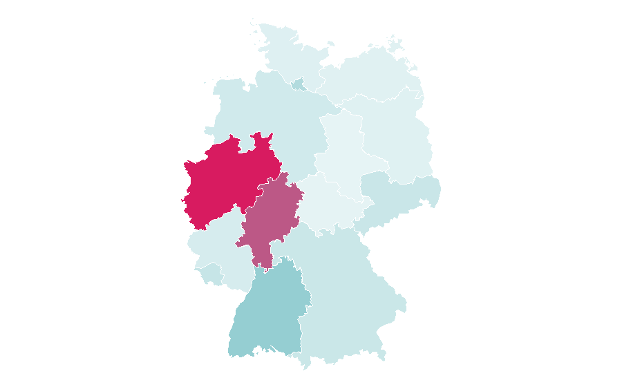 Affinity by region — Frida, Germany