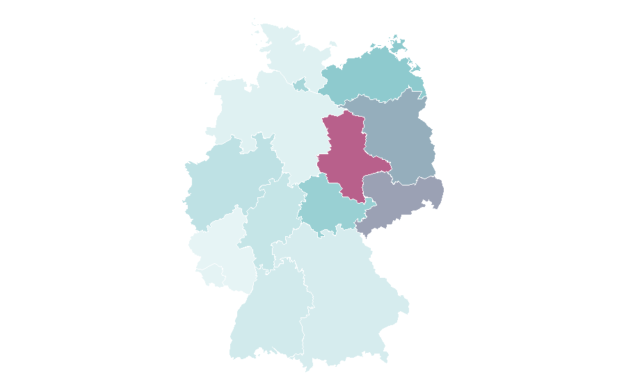 Affinity by region — Friday, Germany