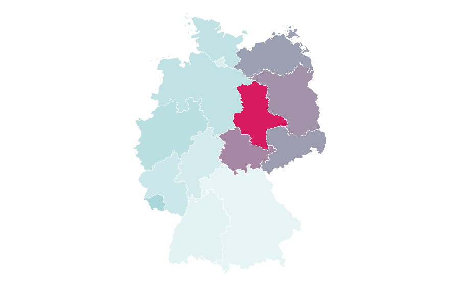 Affinity by region — Friday the 13th, Germany