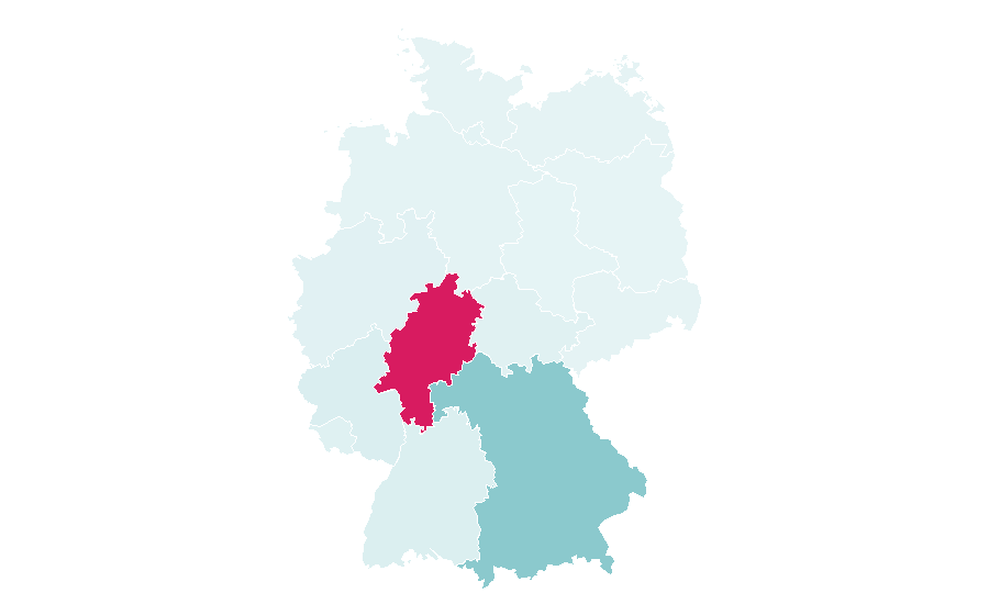 Affinity by region — Friedberg, Germany