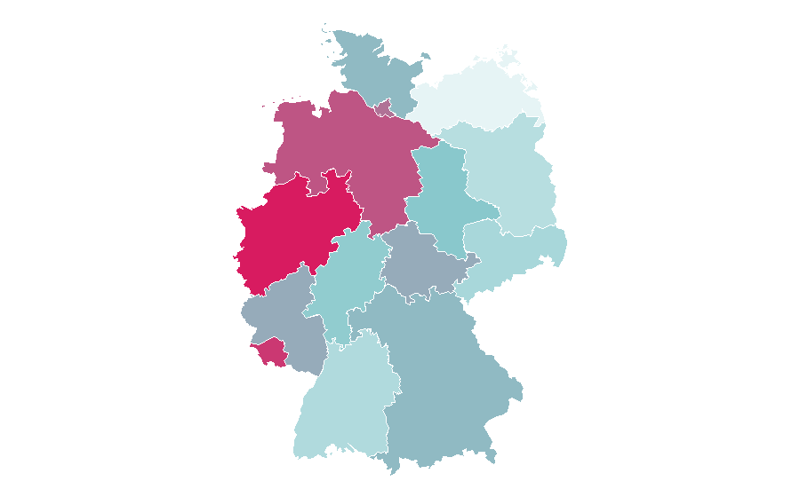 Affinity by region — From Dusk till Dawn, Germany