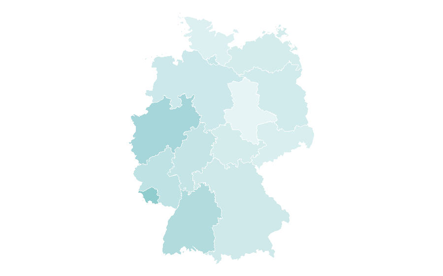 Affinity by region — Fruit Ninja, Germany