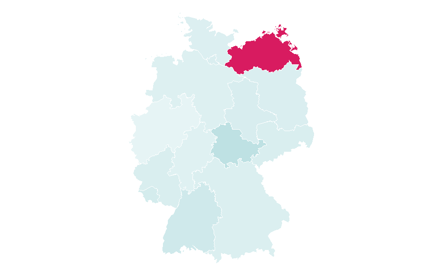 Affinity by region — Fruit picking, Germany