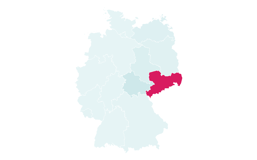 Affinity by region — FSV Zwickau, Germany