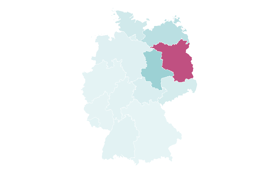 Affinity by region — Füchse Berlin, Germany