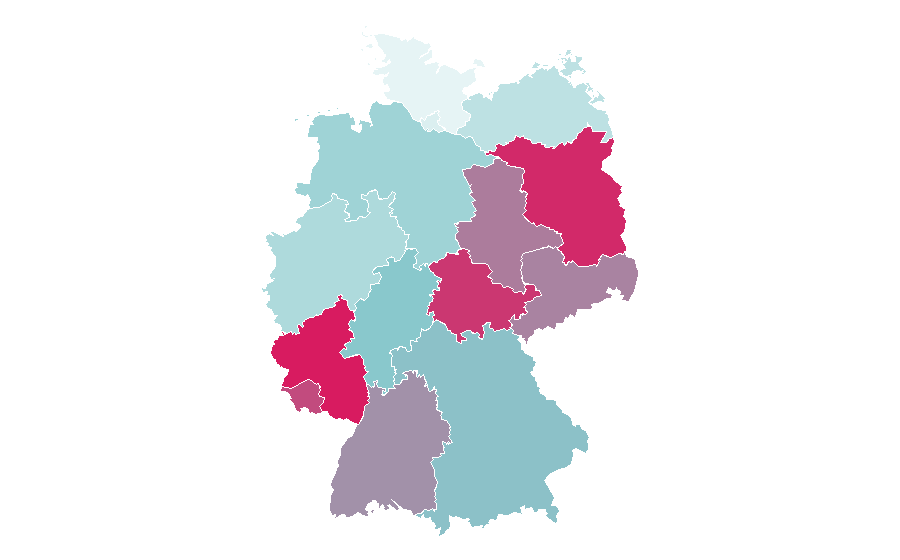 Affinità per regione — Fuel, Germania