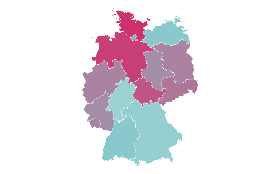 Affinity by region — Fuel economy in automobiles, Germany