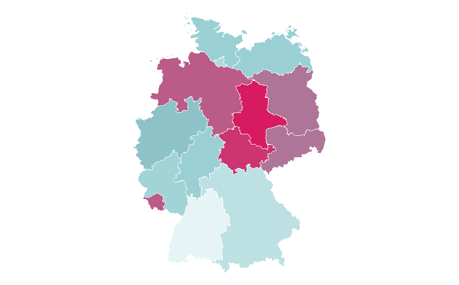 Affinity by region — Full Metal Jacket, Germany