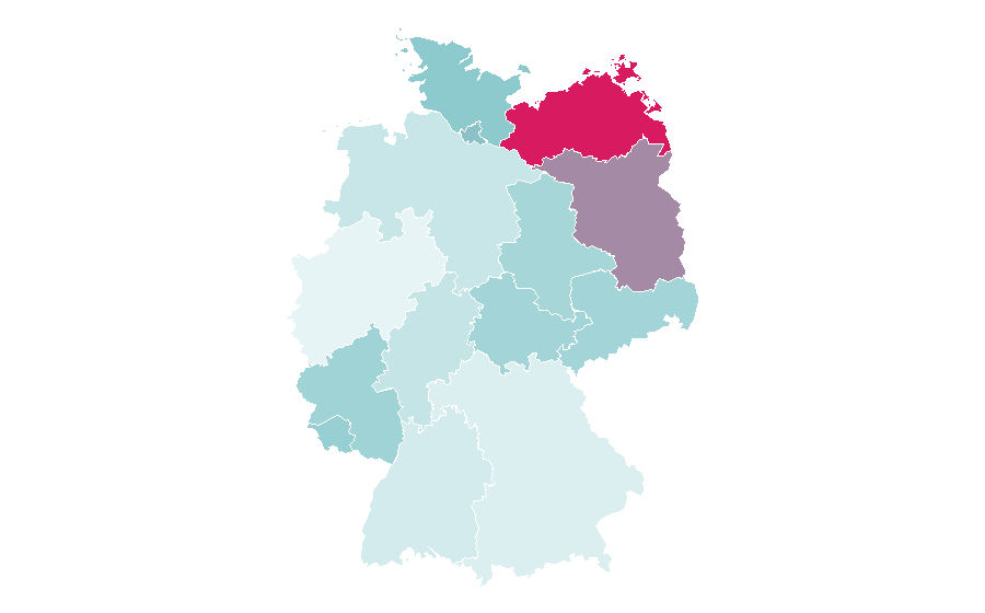Affinity by region — Fur clothing, Germany