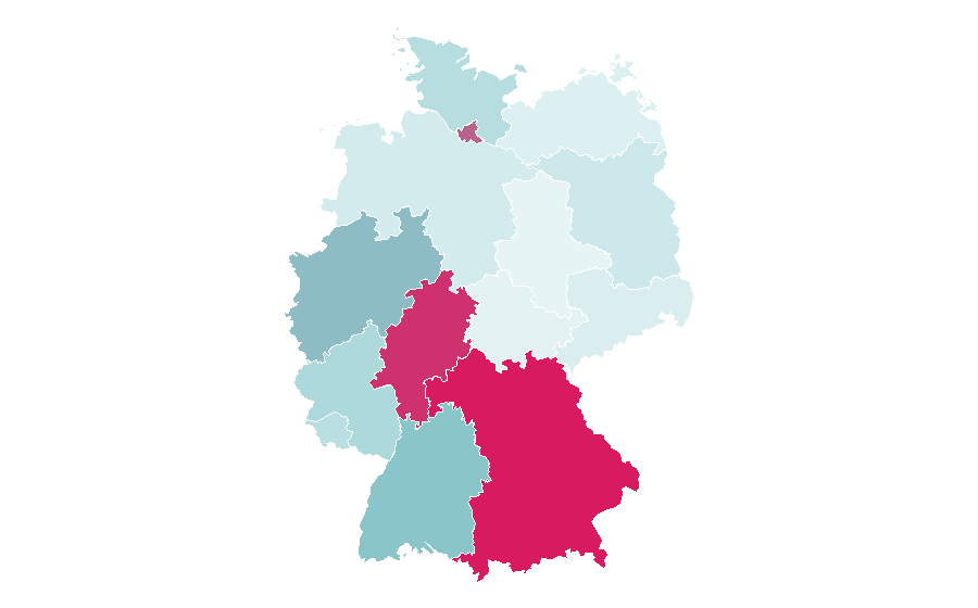 Affinity by region — Furla, Germany