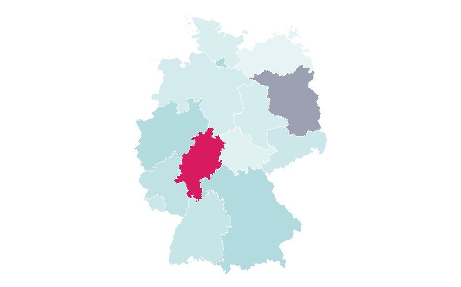 Affinity by region — FX (TV channel), Germany