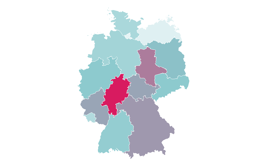 Affinity by region — Gal Gadot, Germany