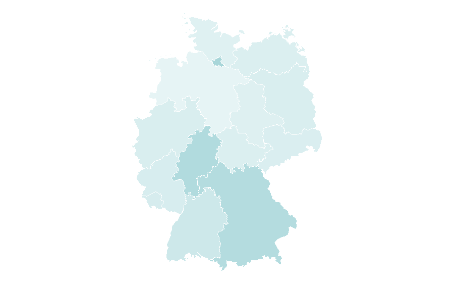 Affinity by region — Galangal, Germany