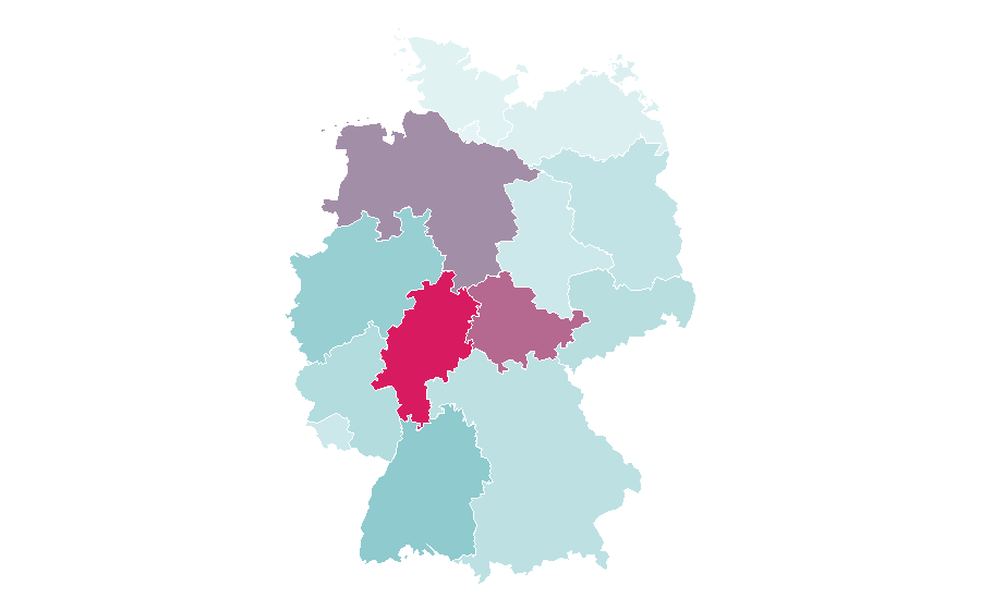 Affinity by region — Galaxy (chocolate), Germany