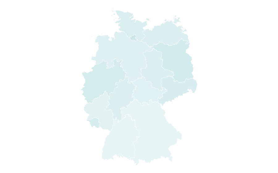 Affinity by region — Game design, Germany