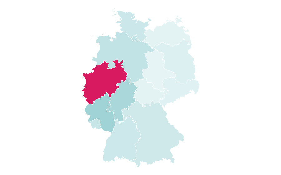 Affinity by region — Gamescom, Germany