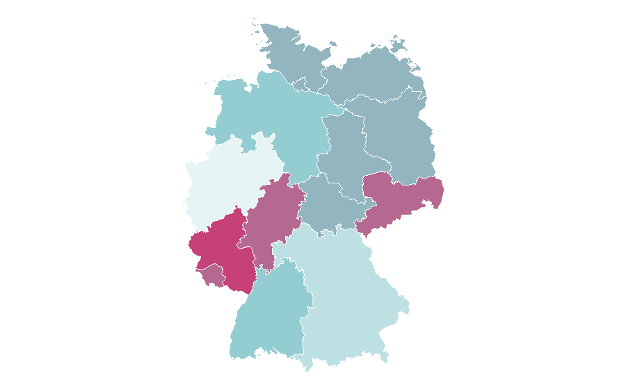 Affinity by region — Gap, Hautes-Alpes, Germany