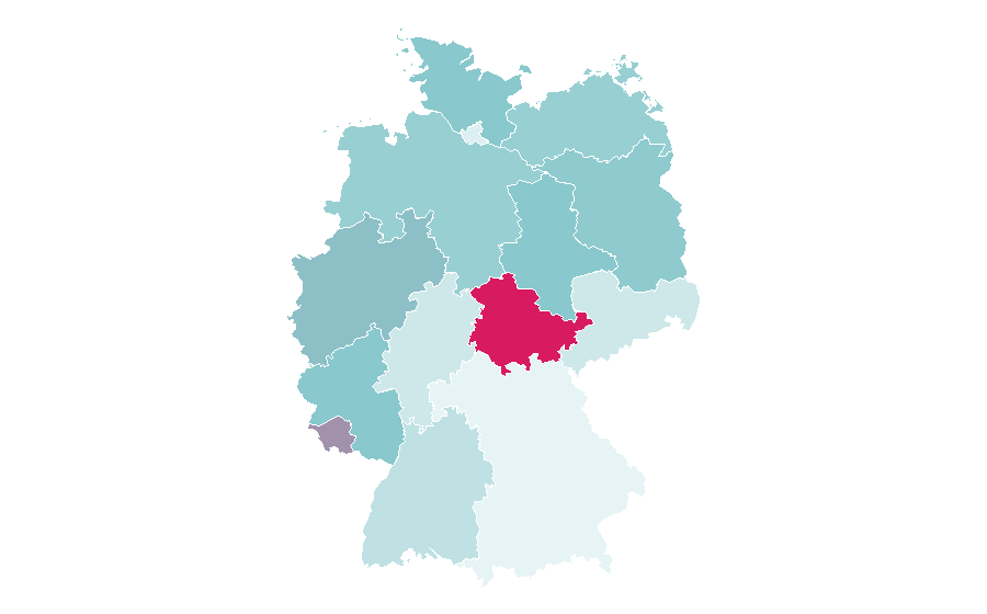 Affinity by region — Garage sale, Germany