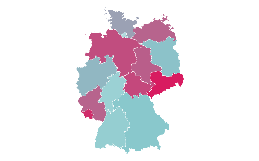 Affinity by region — Gary Anderson (darts player), Germany