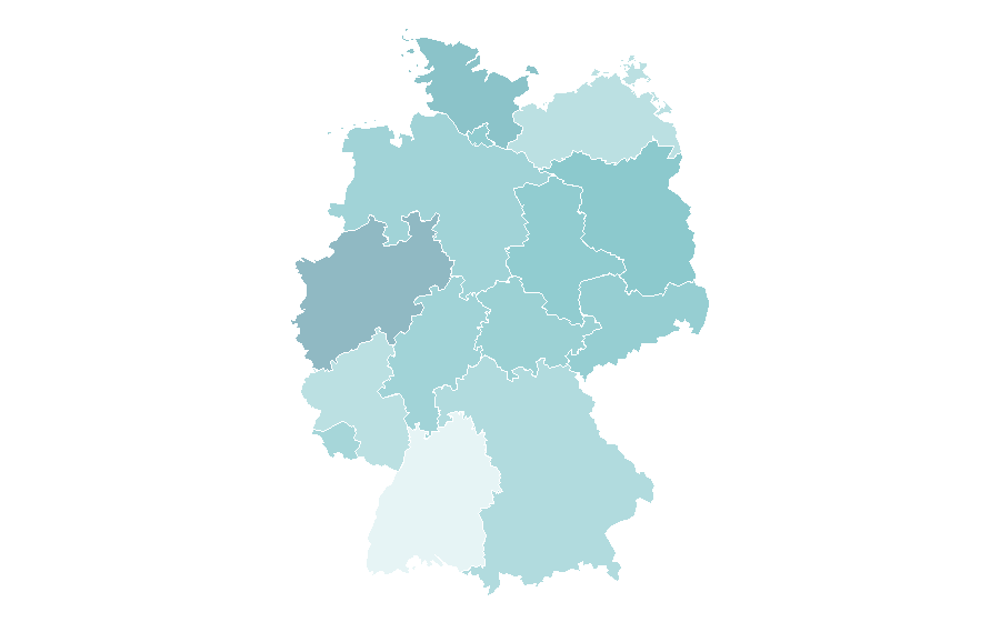 Affinity by region — Gary Oldman, Germany