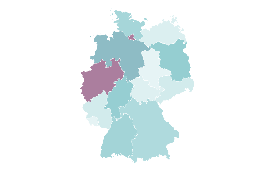 Affinity by region — Gazeta.pl, Germany