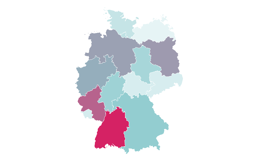 Affinity by region — Gazeta.ru, Germany