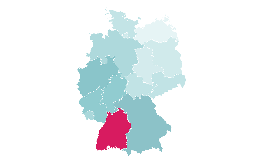 Affinity by region — Geberit, Germany