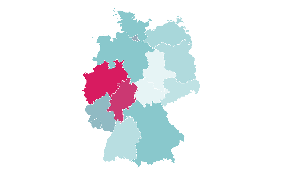 Affinity by region — Geek, Germany