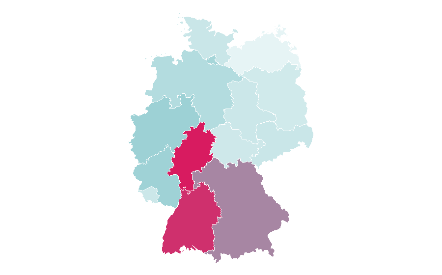 Affinity by region — Geely, Germany