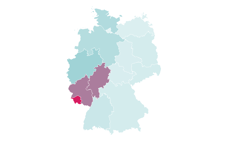 Affinity by region — GeForce, Germany