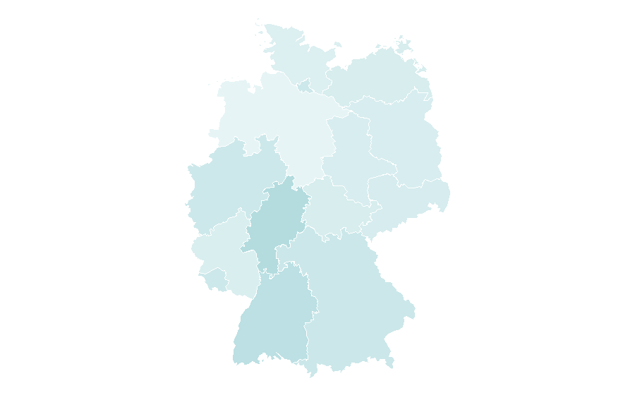 Affinity by region — General practitioner, Germany