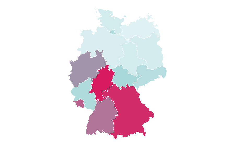 Affinity by region — Generali, Germany