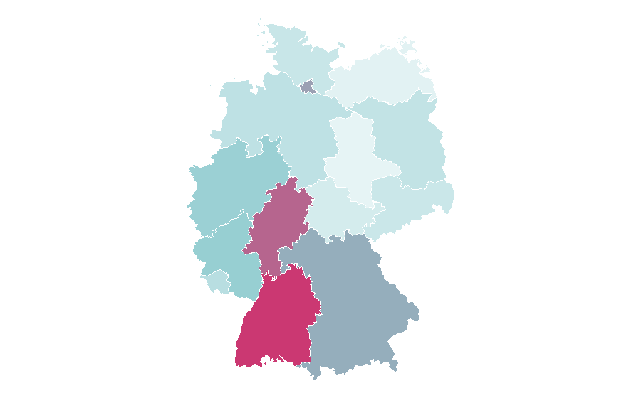 Affinity by region — Geneva, Germany