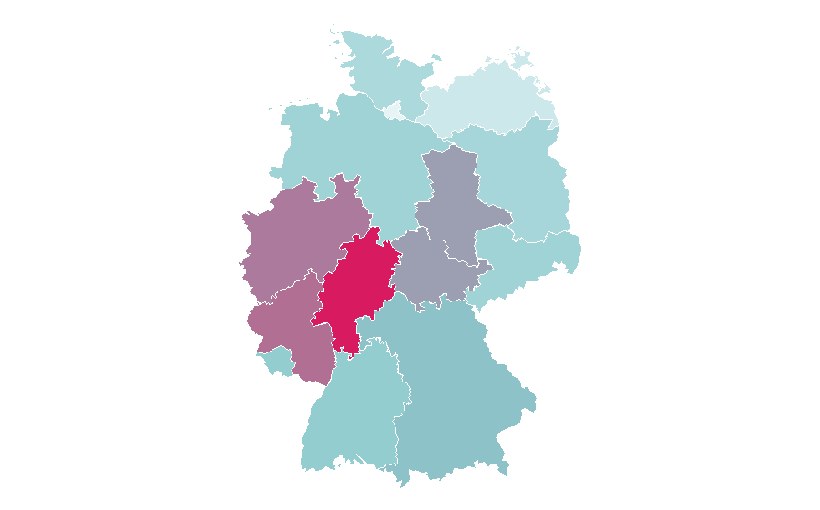 Affinity by region — Genius, Germany