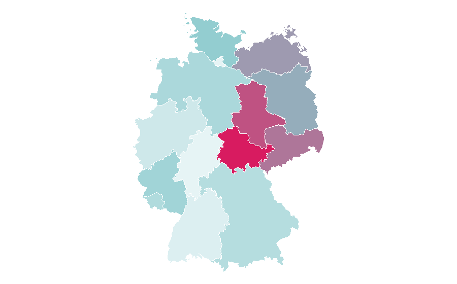 Affinity by region — Geoffrey Rush, Germany