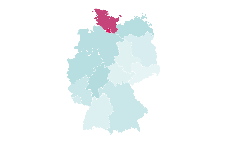 Affinity by region — Georg Jensen, Germany