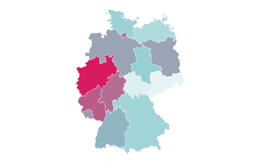 Affinity by region — George Foreman, Germany