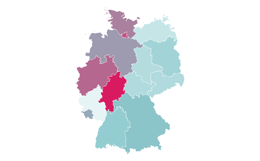 Affinity by region — George Lucas, Germany