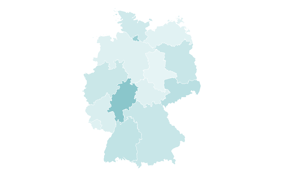 Affinity by region — Georgia O'Keeffe, Germany