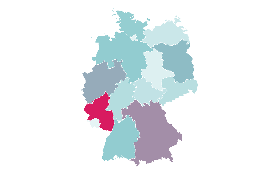 Affinity by region — Geothermal energy, Germany