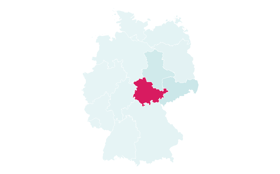 Affinity by region — Gera, Germany