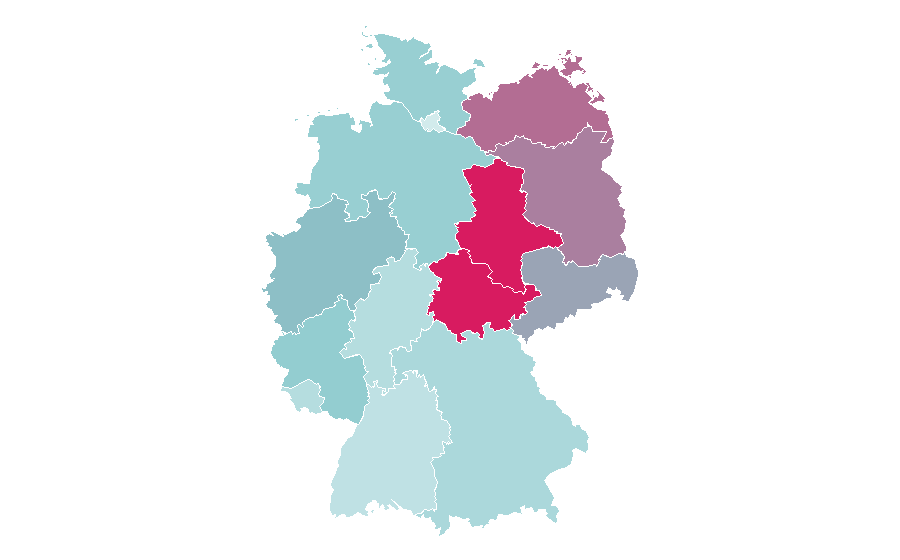 Affinity by region — Gerard Butler, Germany