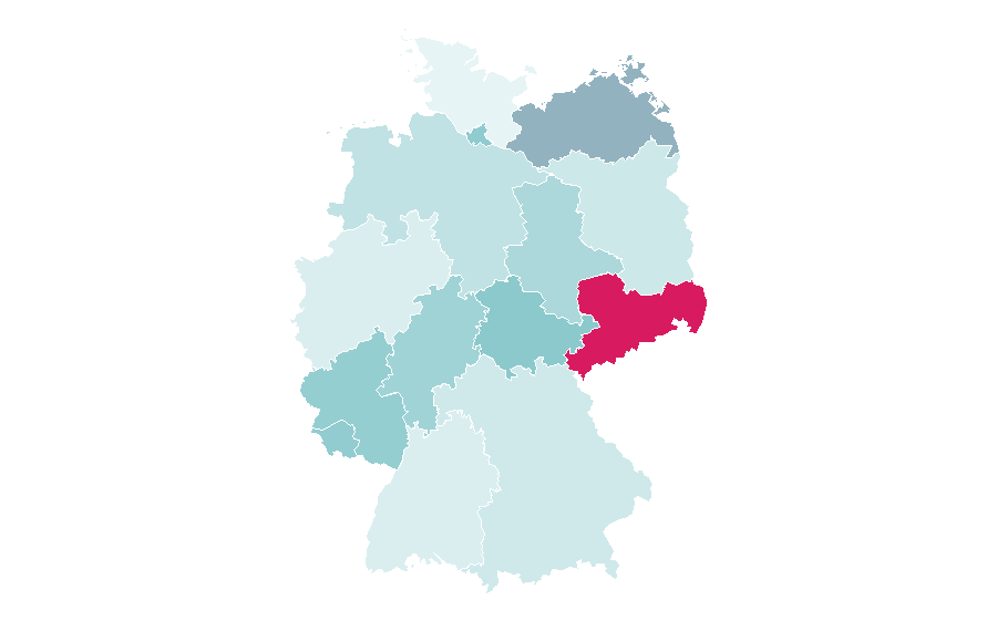 Affinity by region — German Expressionism, Germany