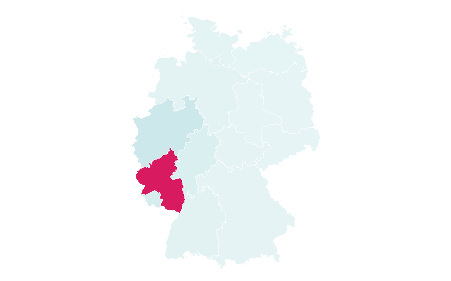 Affinity by region — Gerolsteiner, Germany