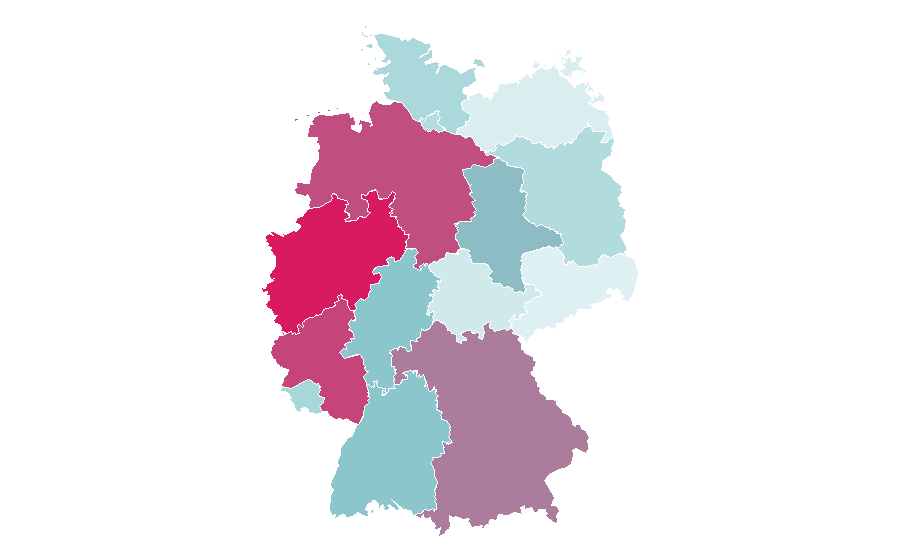 Affinity by region — Gerry Weber, Germany