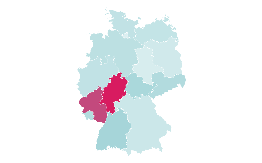 Affinity by region — Gesa Krause, Germany