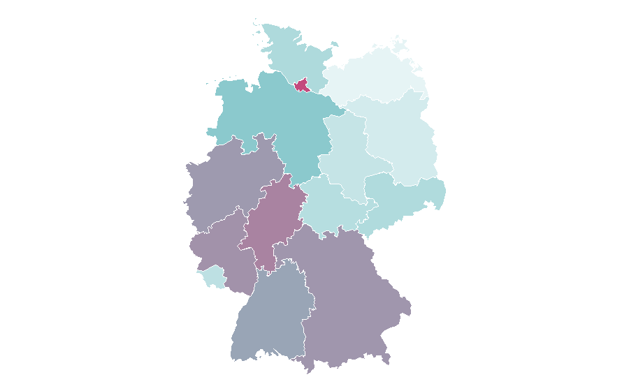 Affinity by region — Getty Images, Germany
